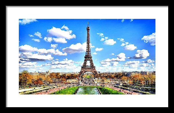 Framed Print - Paris Eiffel Tower