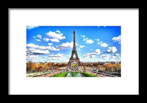 Framed Print - Paris Eiffel Tower