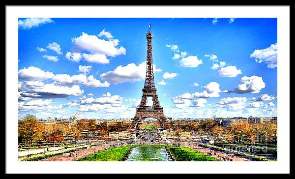 Framed Print - Paris Eiffel Tower