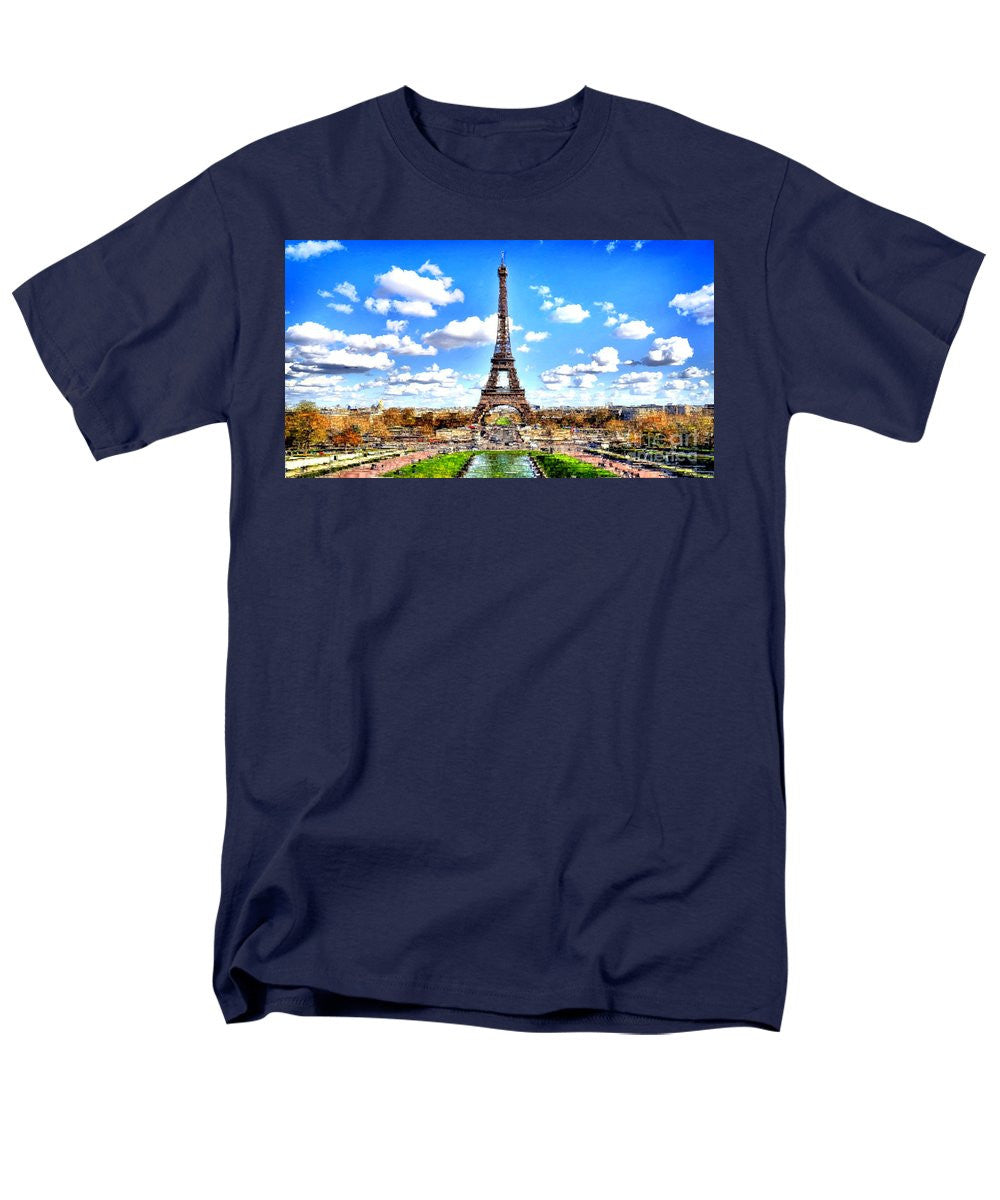 Men's T-Shirt  (Regular Fit) - Paris Eiffel Tower