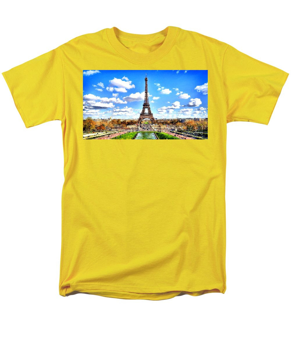 Men's T-Shirt  (Regular Fit) - Paris Eiffel Tower