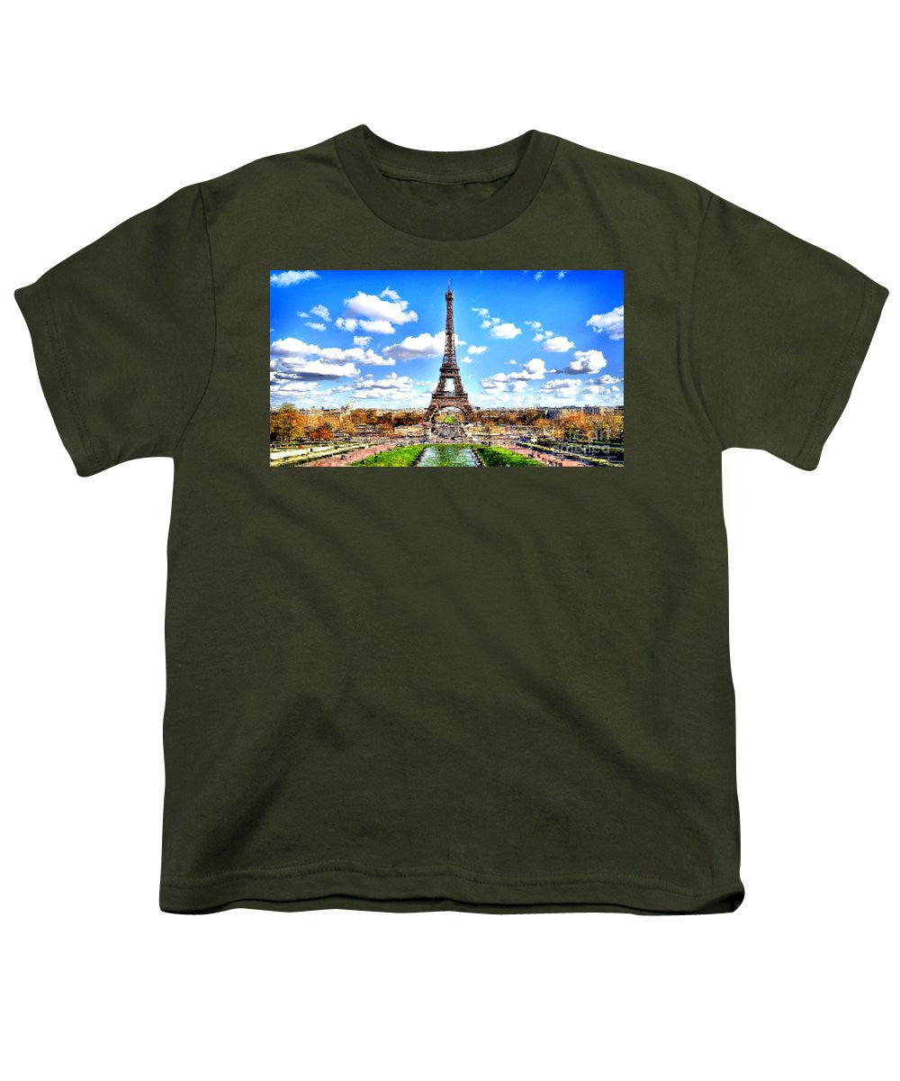 Youth T-Shirt - Paris Eiffel Tower