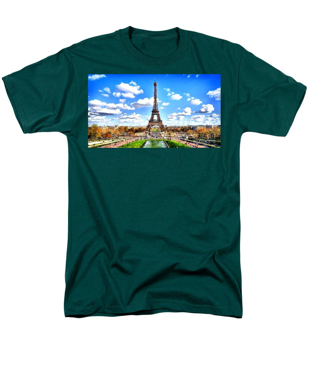 Men's T-Shirt  (Regular Fit) - Paris Eiffel Tower