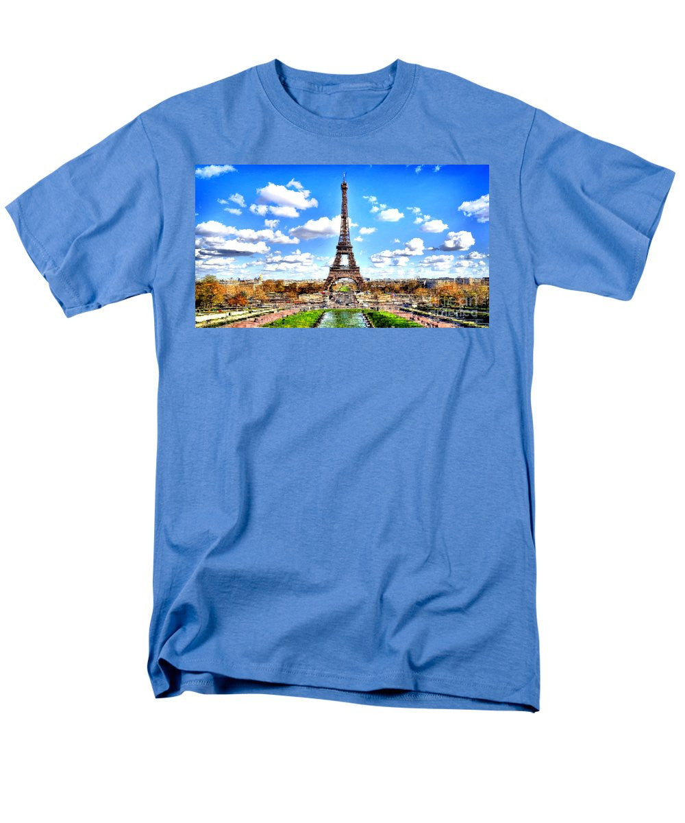 Men's T-Shirt  (Regular Fit) - Paris Eiffel Tower