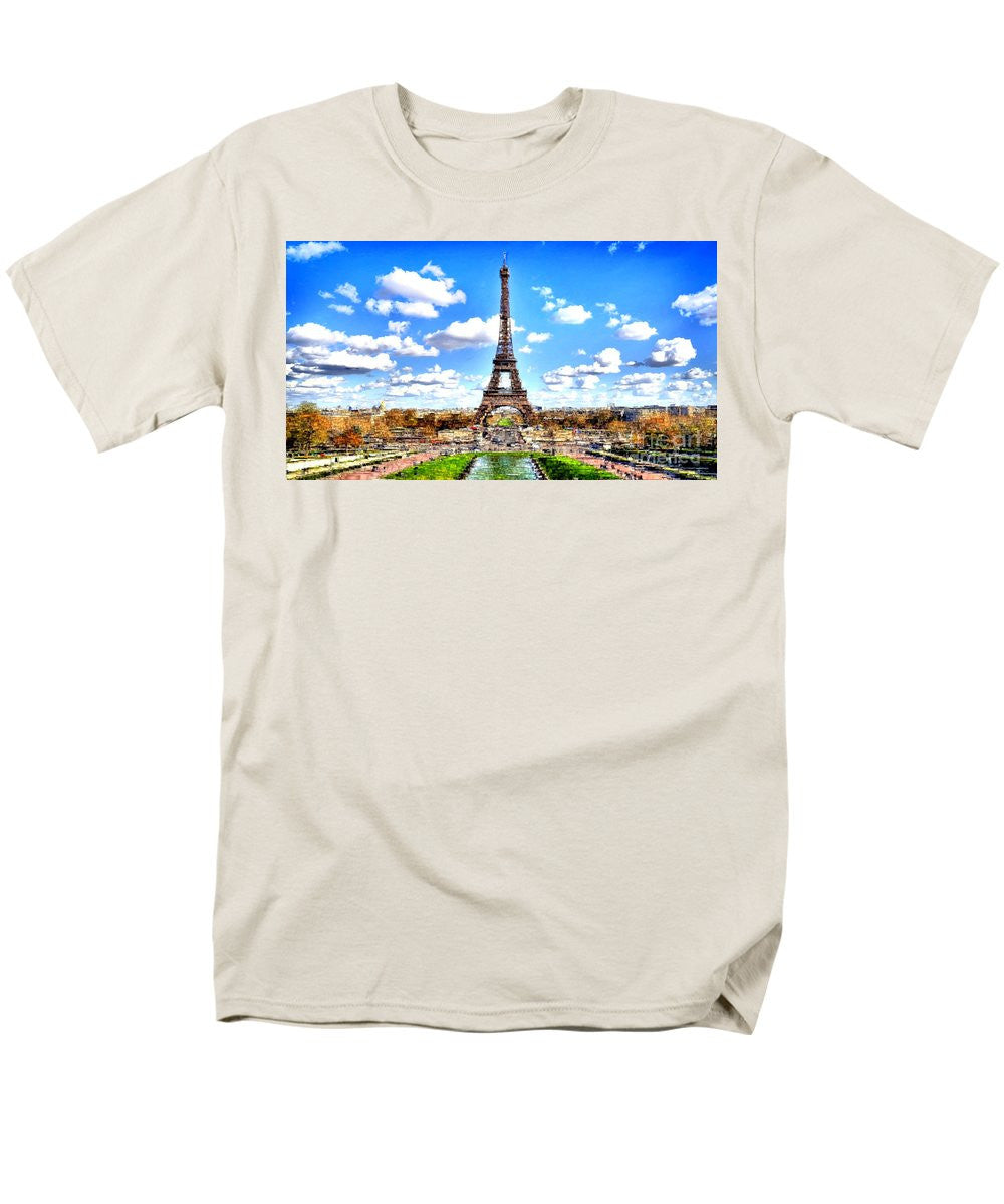 Men's T-Shirt  (Regular Fit) - Paris Eiffel Tower