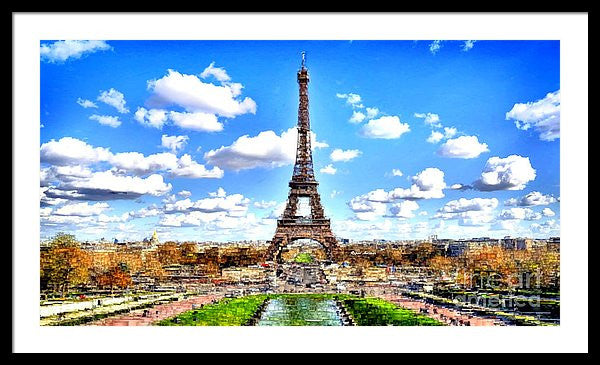 Framed Print - Paris Eiffel Tower