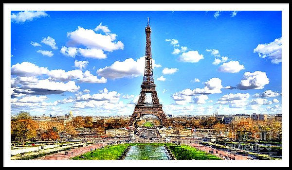 Framed Print - Paris Eiffel Tower