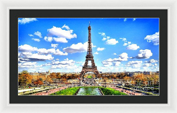 Framed Print - Paris Eiffel Tower