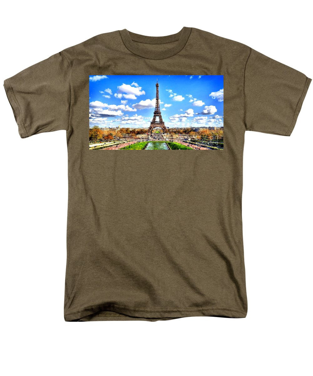 Men's T-Shirt  (Regular Fit) - Paris Eiffel Tower