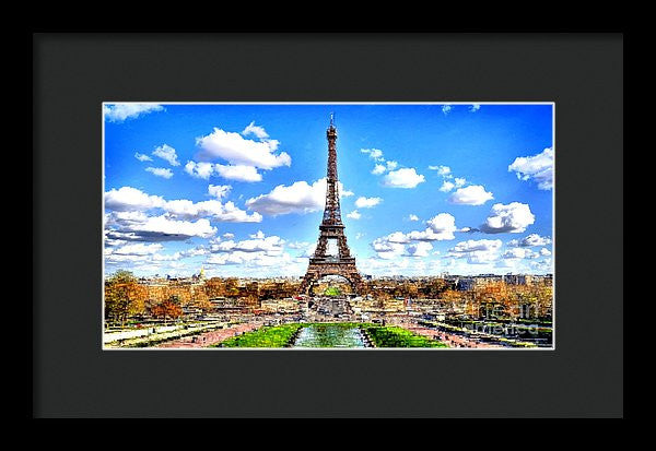 Framed Print - Paris Eiffel Tower