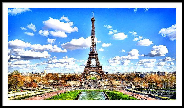 Framed Print - Paris Eiffel Tower