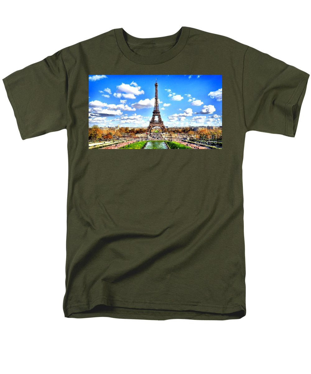 Men's T-Shirt  (Regular Fit) - Paris Eiffel Tower