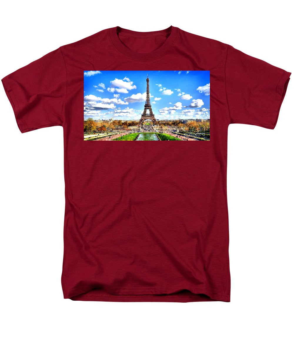 Men's T-Shirt  (Regular Fit) - Paris Eiffel Tower