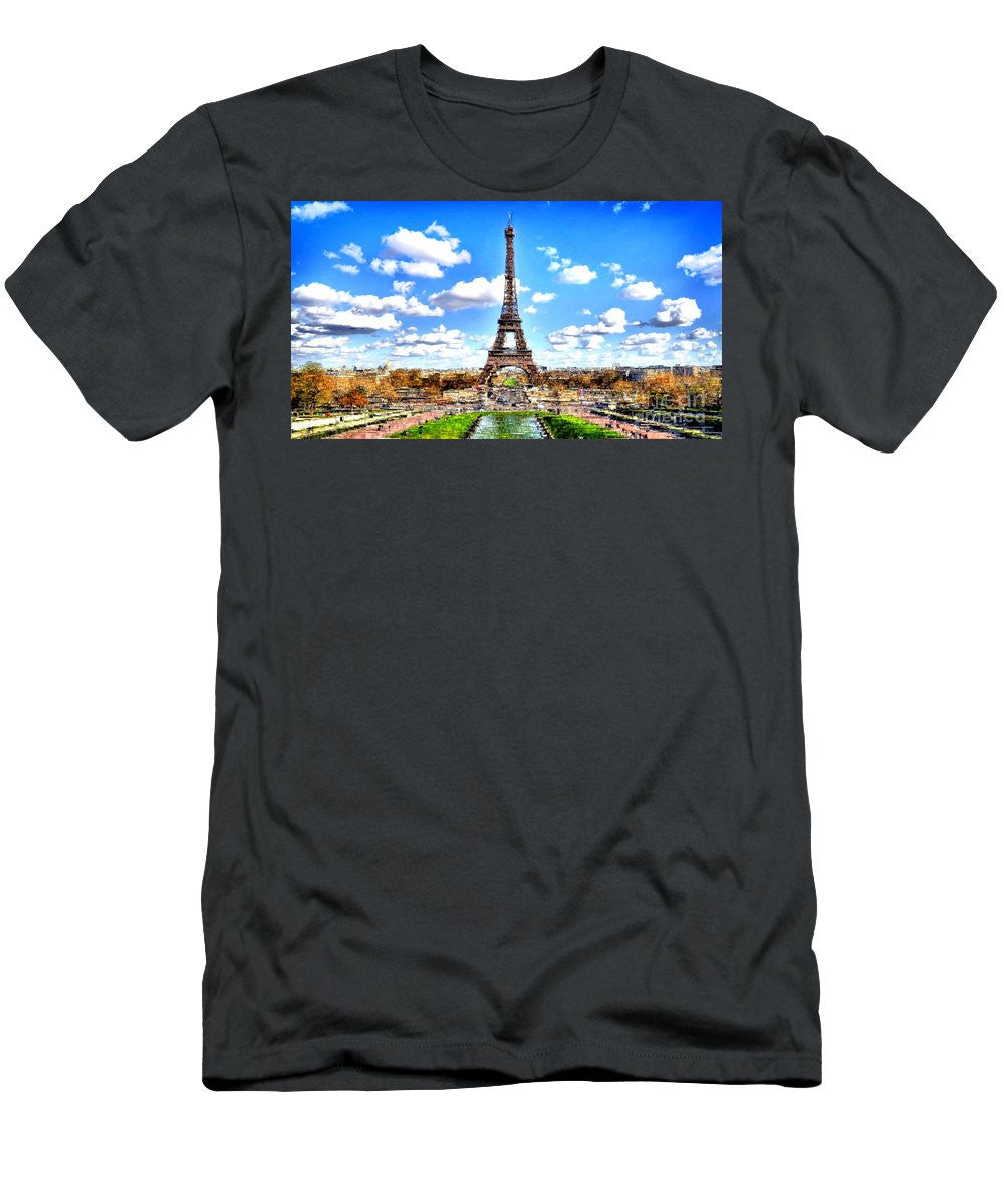 Men's T-Shirt (Slim Fit) - Paris Eiffel Tower