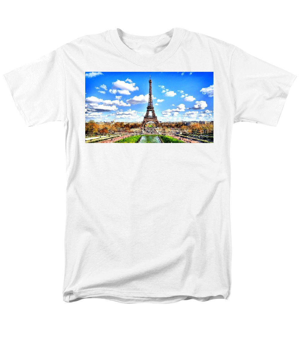 Men's T-Shirt  (Regular Fit) - Paris Eiffel Tower