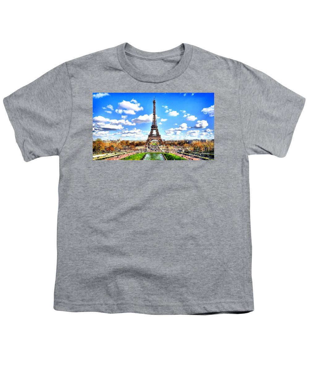 Youth T-Shirt - Paris Eiffel Tower