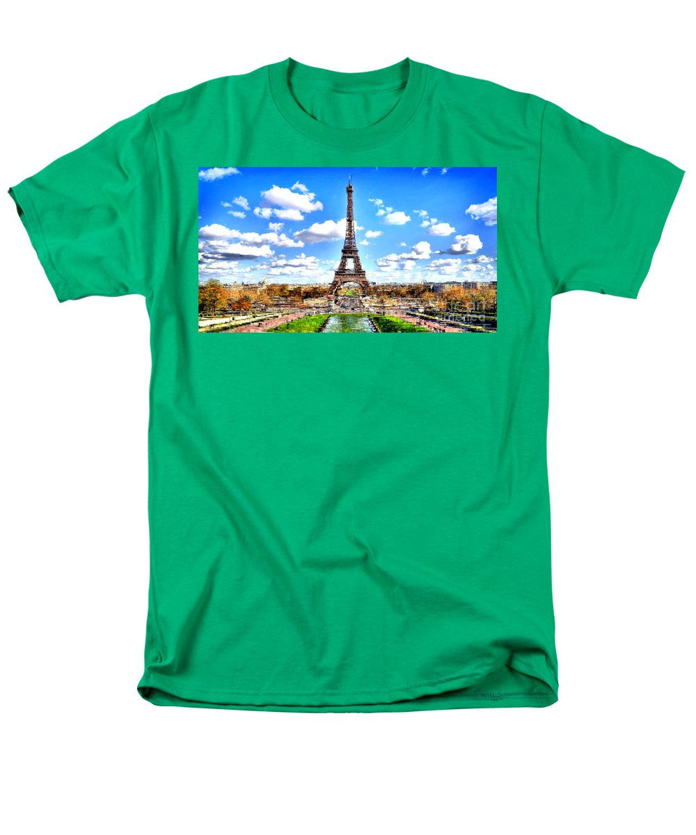 Men's T-Shirt  (Regular Fit) - Paris Eiffel Tower