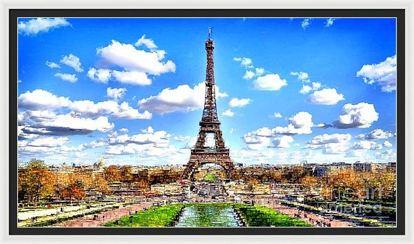 Framed Print - Paris Eiffel Tower