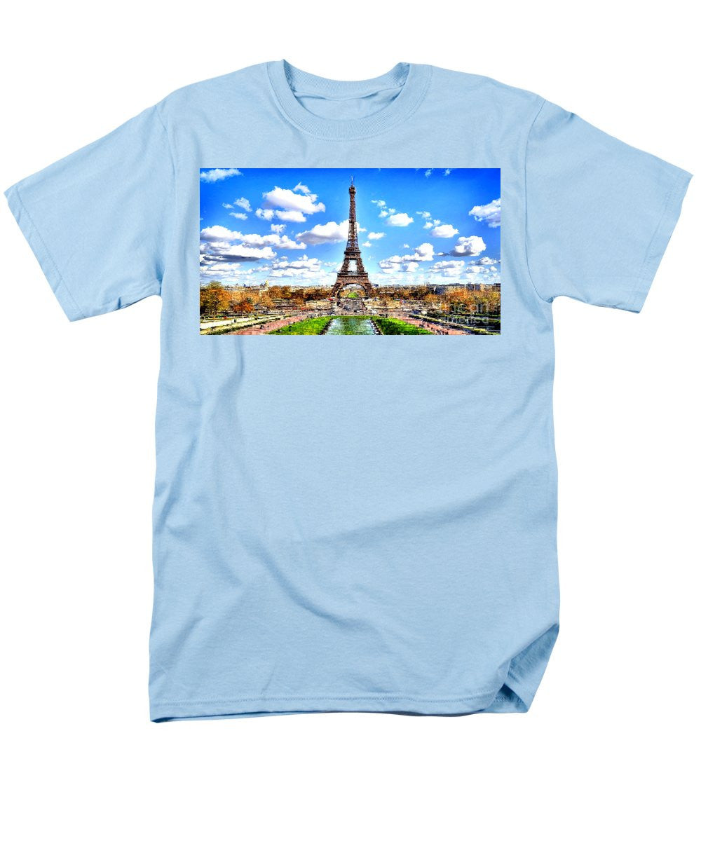 Men's T-Shirt  (Regular Fit) - Paris Eiffel Tower