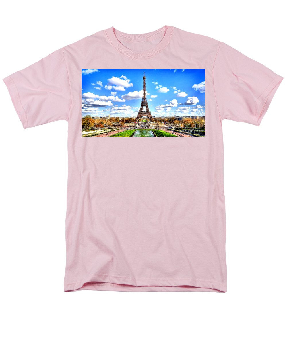 Men's T-Shirt  (Regular Fit) - Paris Eiffel Tower