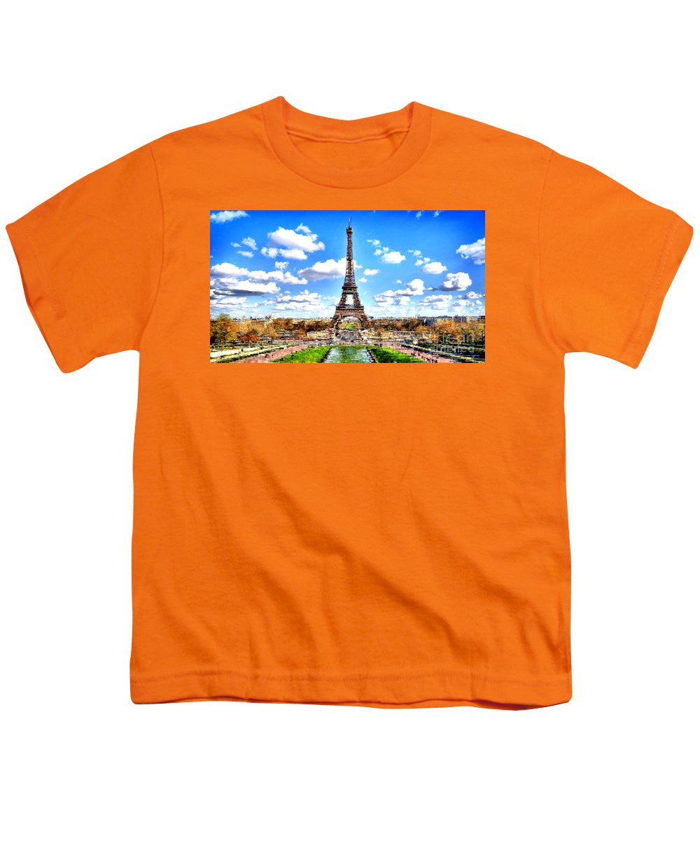 Youth T-Shirt - Paris Eiffel Tower