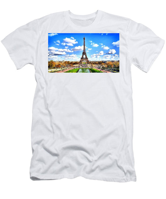 Men's T-Shirt (Slim Fit) - Paris Eiffel Tower