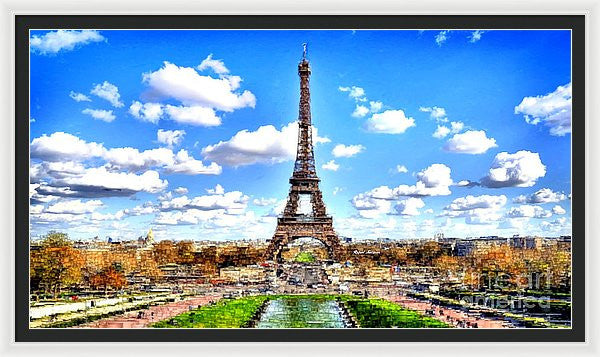 Framed Print - Paris Eiffel Tower