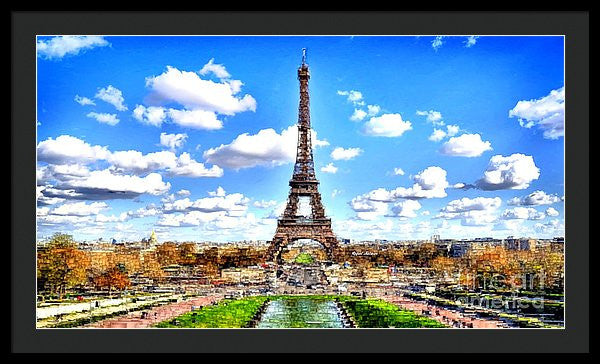 Framed Print - Paris Eiffel Tower