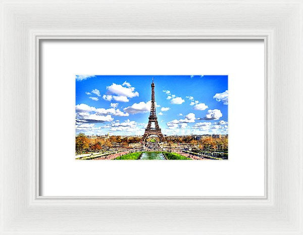 Framed Print - Paris Eiffel Tower