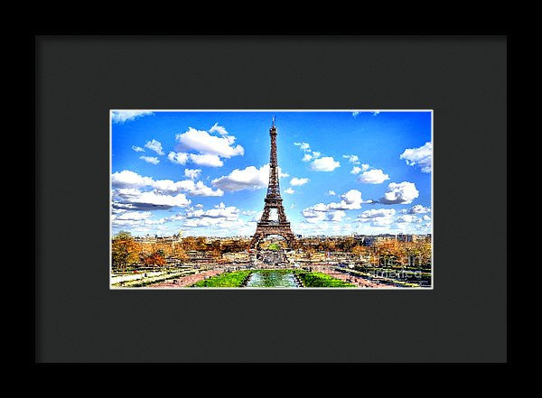 Framed Print - Paris Eiffel Tower