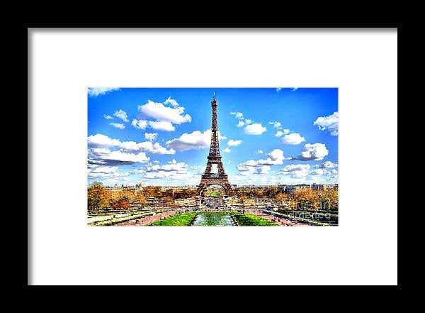 Framed Print - Paris Eiffel Tower