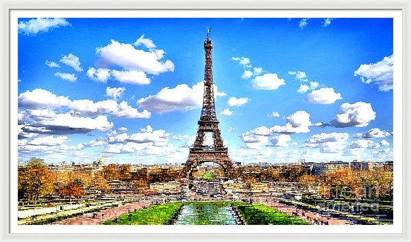 Framed Print - Paris Eiffel Tower