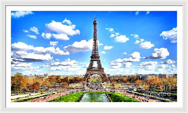 Framed Print - Paris Eiffel Tower