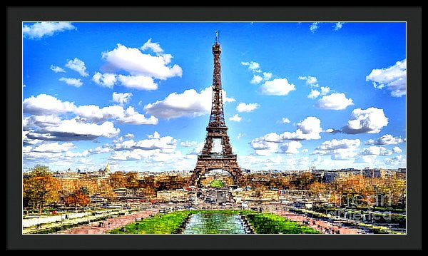 Framed Print - Paris Eiffel Tower