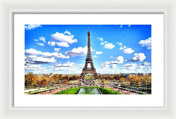 Framed Print - Paris Eiffel Tower