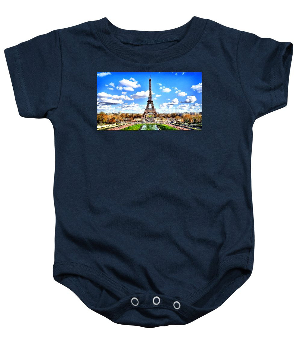 Baby Onesie - Paris Eiffel Tower