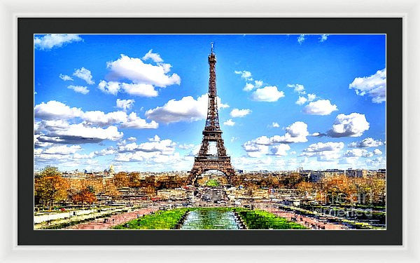 Framed Print - Paris Eiffel Tower