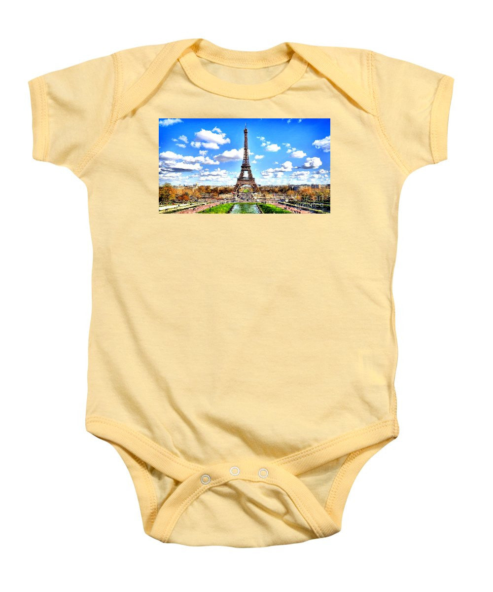 Baby Onesie - Paris Eiffel Tower