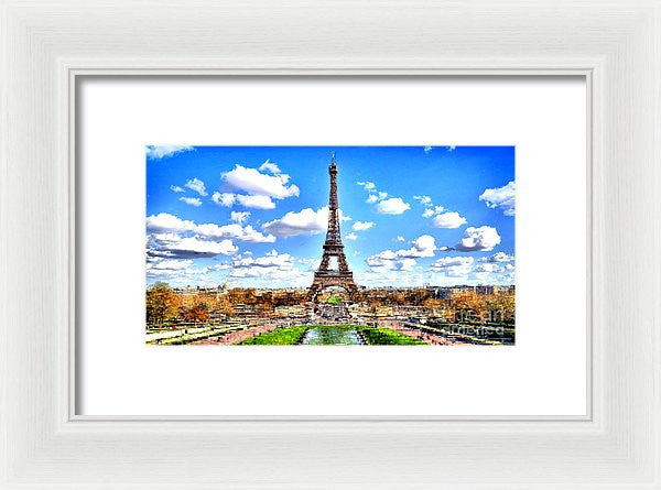 Framed Print - Paris Eiffel Tower