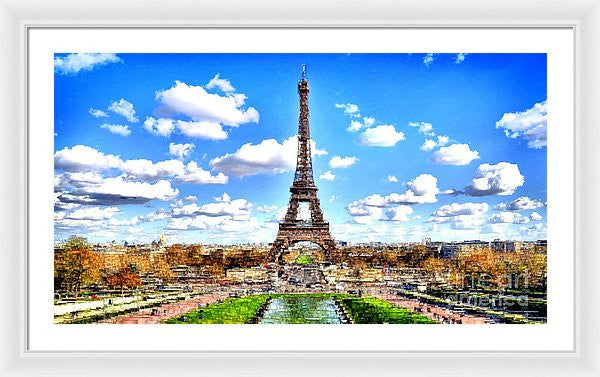 Framed Print - Paris Eiffel Tower