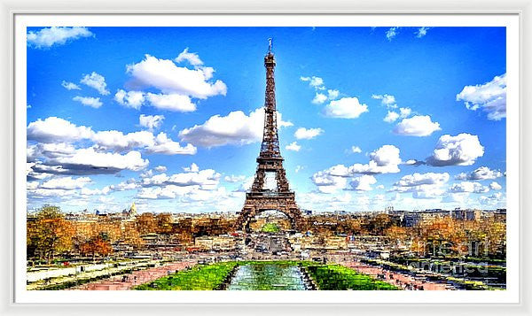 Framed Print - Paris Eiffel Tower