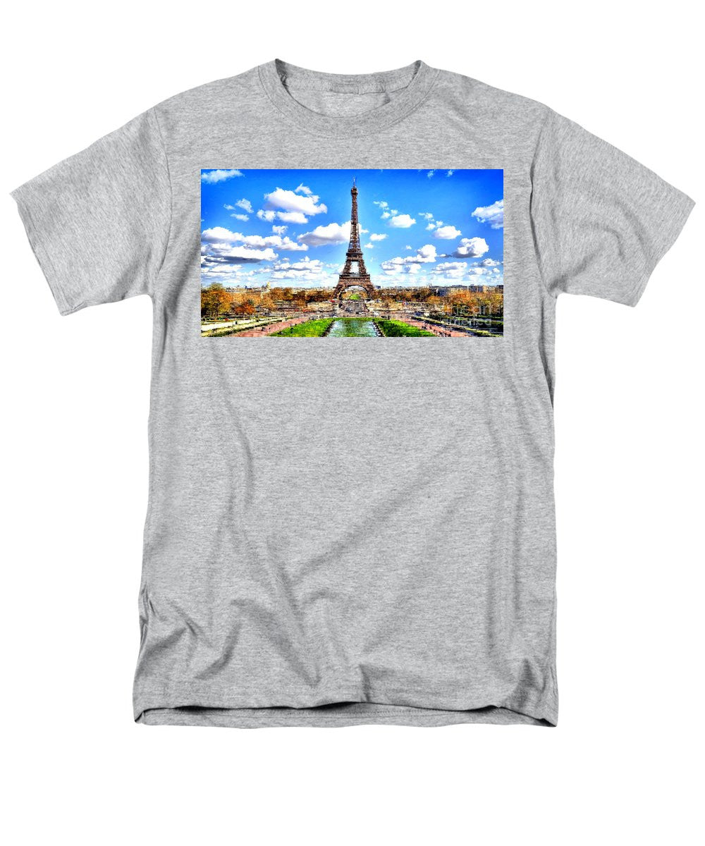 Men's T-Shirt  (Regular Fit) - Paris Eiffel Tower