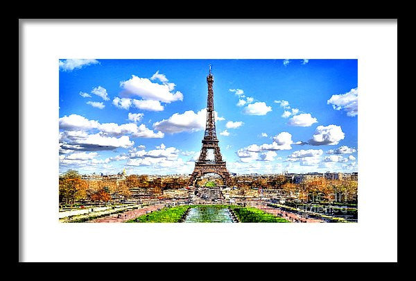 Framed Print - Paris Eiffel Tower