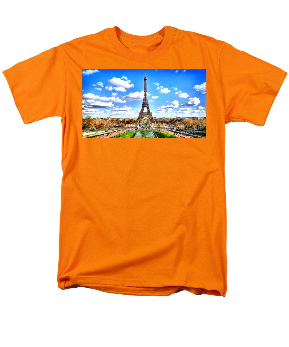 Men's T-Shirt  (Regular Fit) - Paris Eiffel Tower