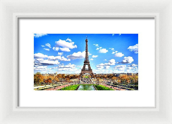 Framed Print - Paris Eiffel Tower