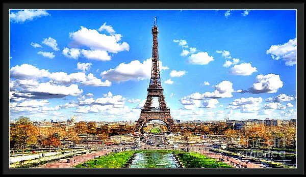 Framed Print - Paris Eiffel Tower