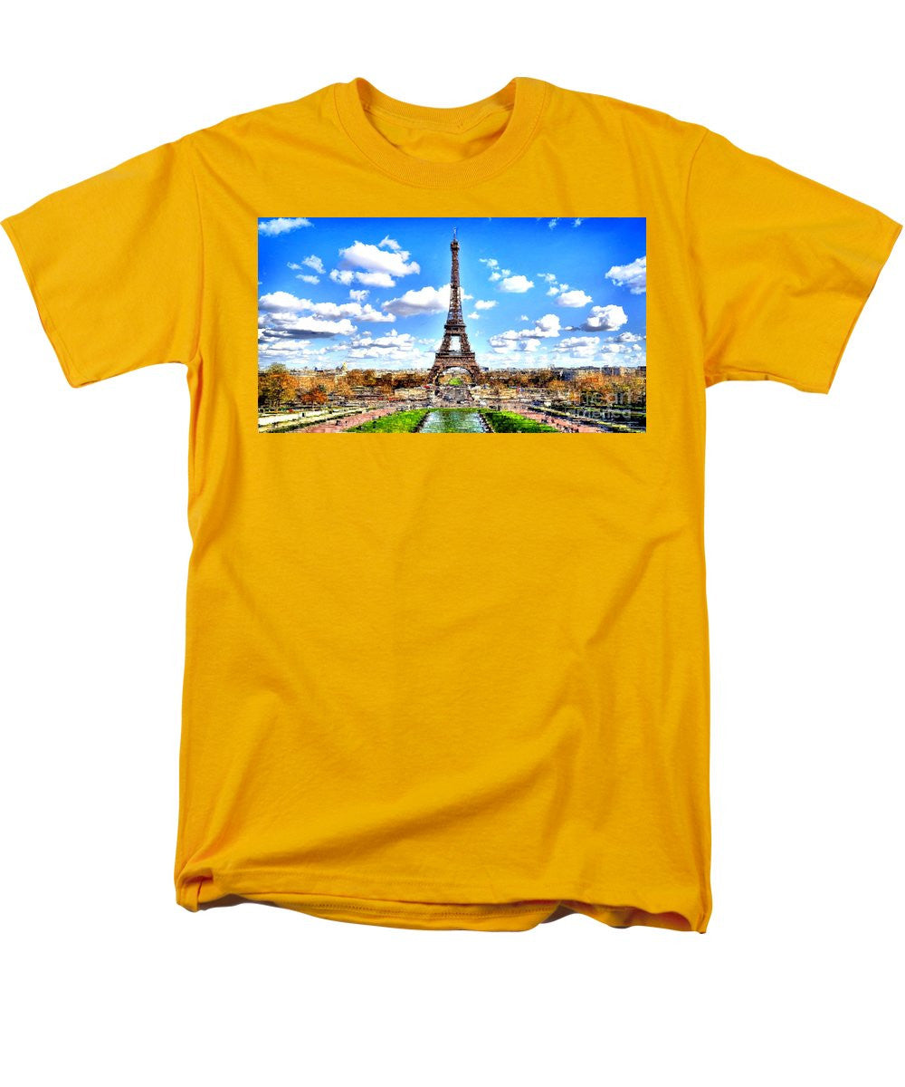 Men's T-Shirt  (Regular Fit) - Paris Eiffel Tower