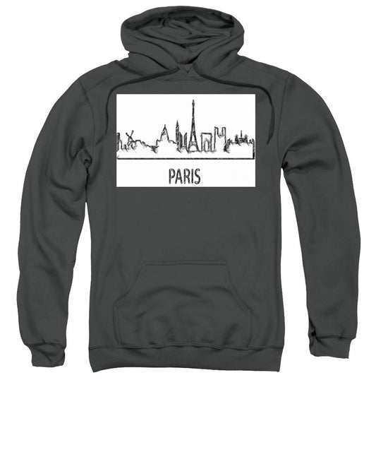 Sweatshirt - Paris Silouhette Sketch