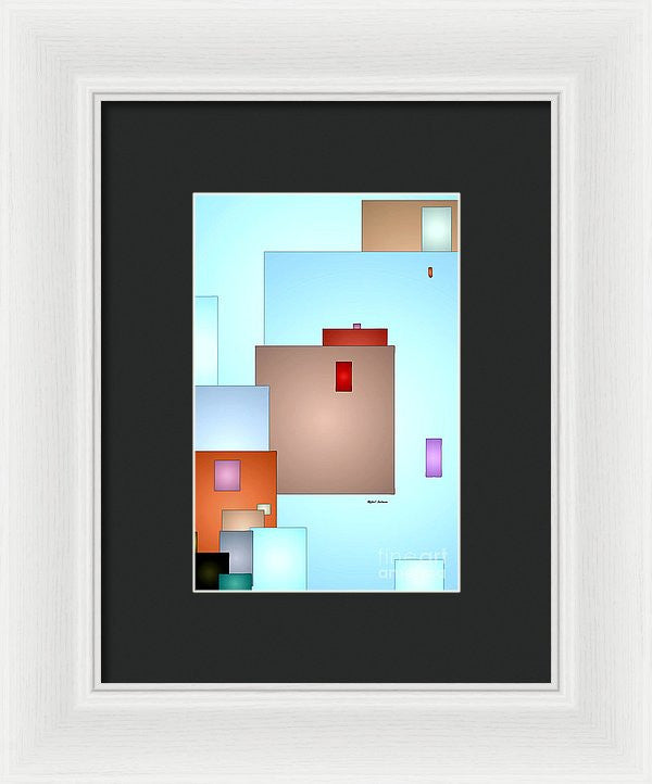 Framed Print - Peeking Thru The Window