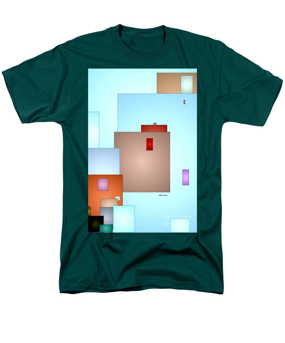 Men's T-Shirt  (Regular Fit) - Peeking Thru The Window